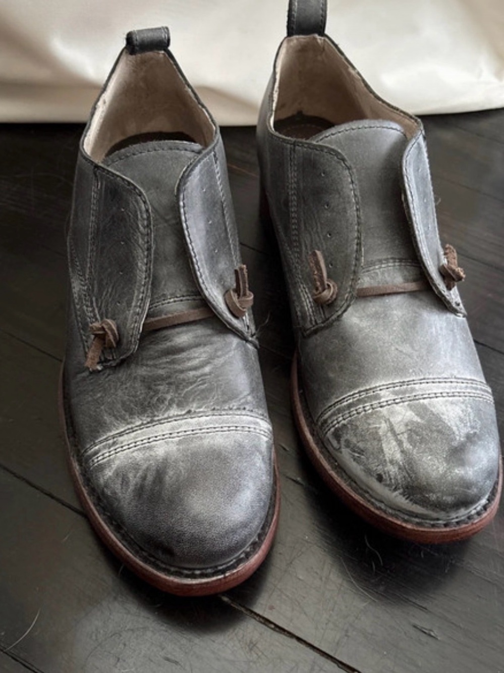 Freebird by Steven Gray Leather Slip-On Flats